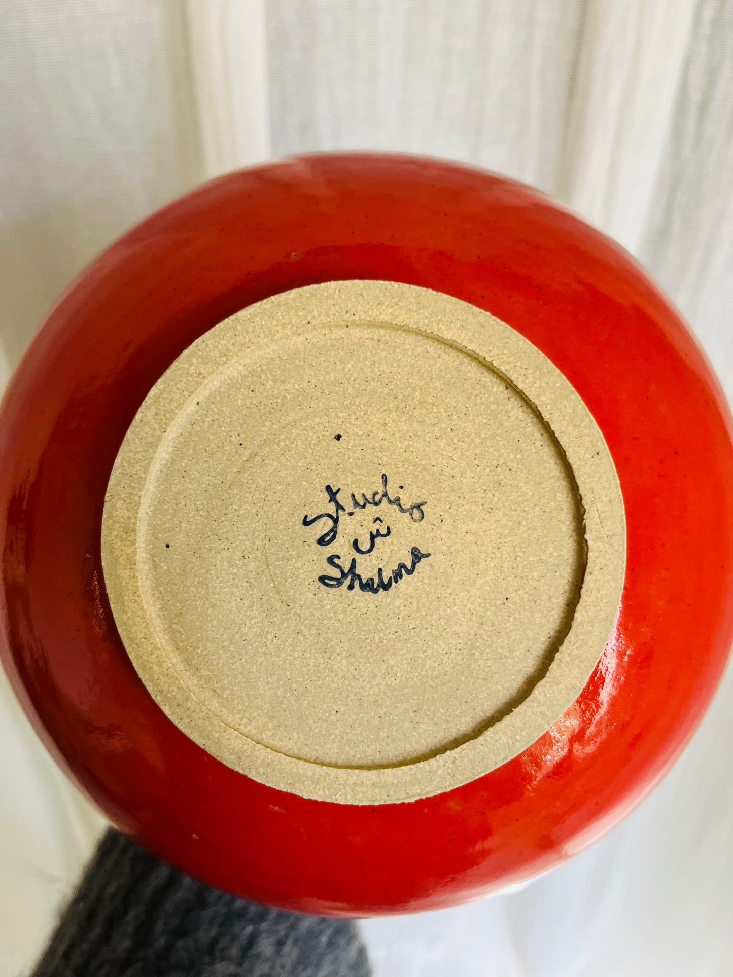 Red vase #2