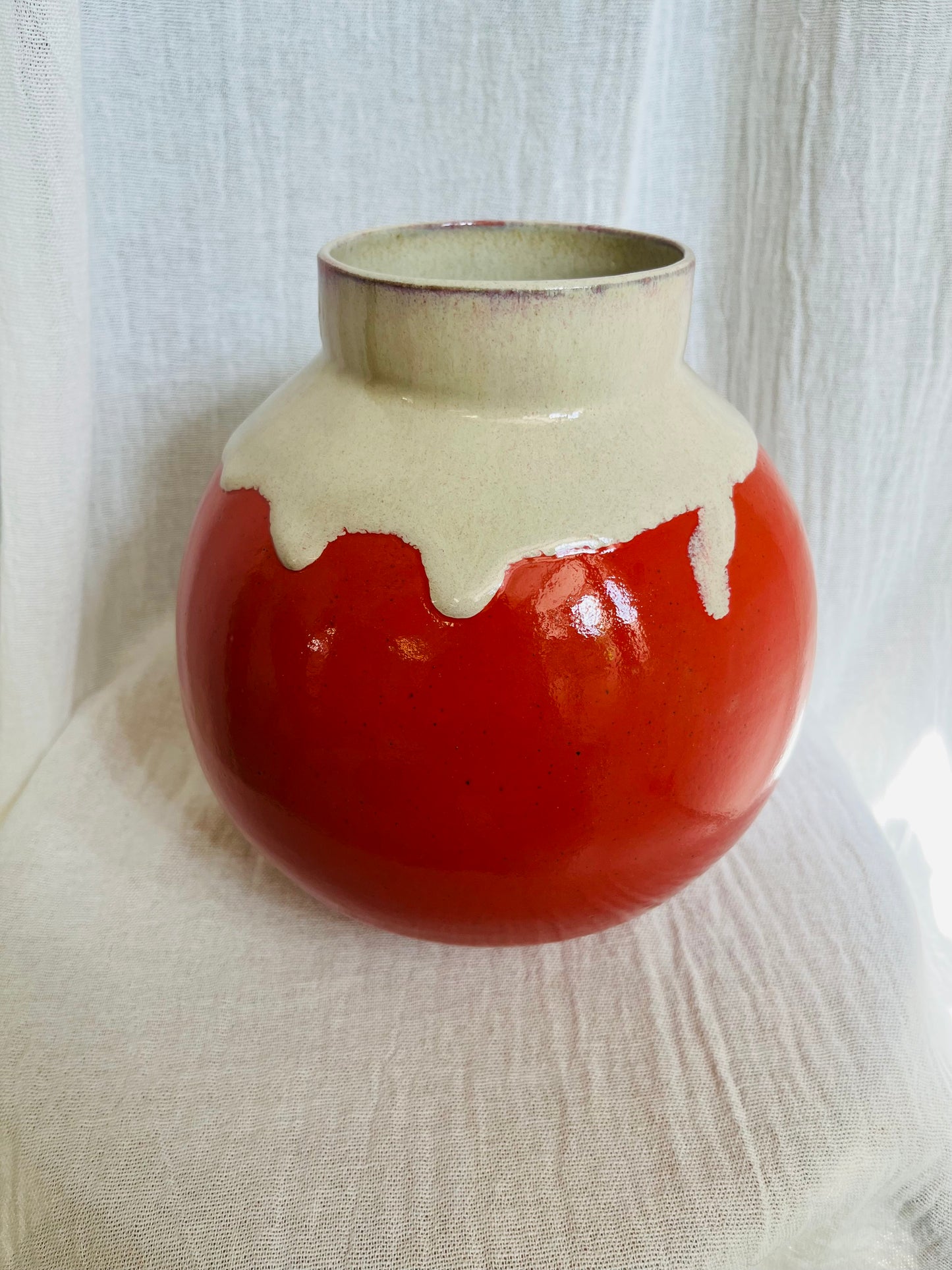 Red vase #2