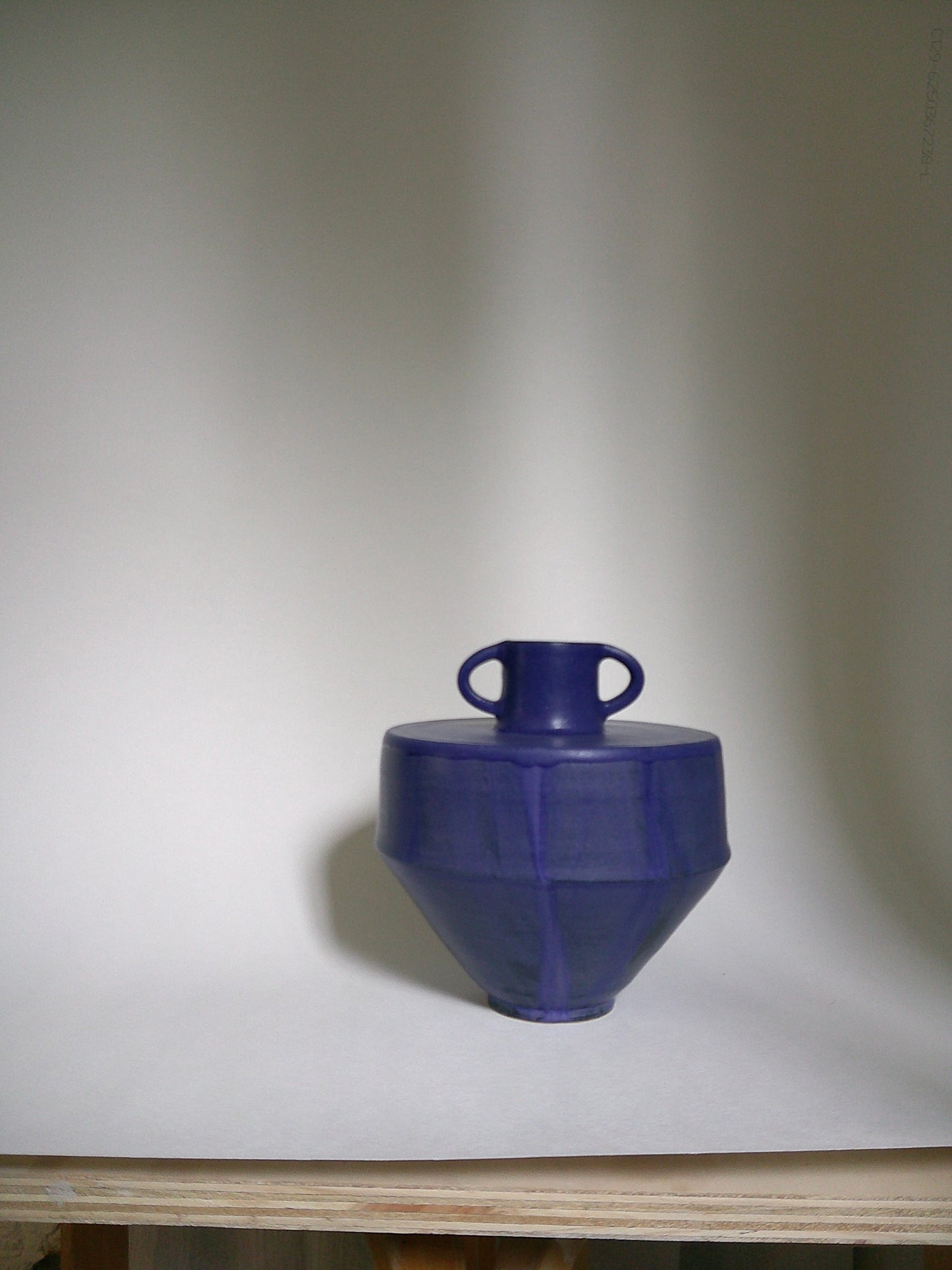 Blue vase
