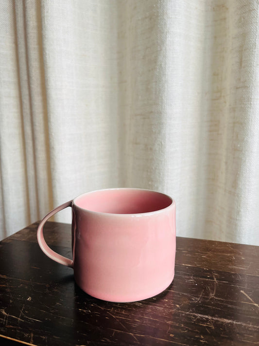 Pink rose cup